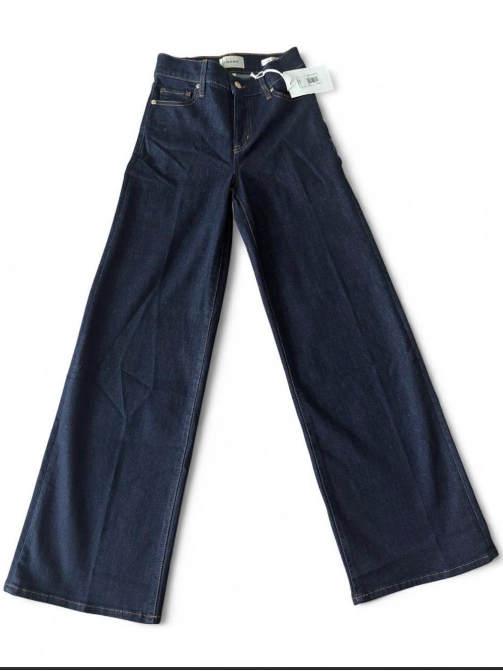 FRAME Le Slim Palazzo jeans Size 25 NWT - Picture 2 of 6
